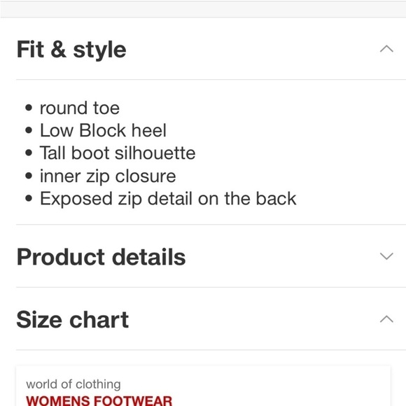 EVANS Women's Wide fit Portia Tall Boot - brown - 8Wide new - Picture 7 of 9